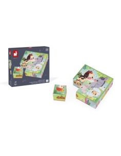 Cubos de Animales Puzzle