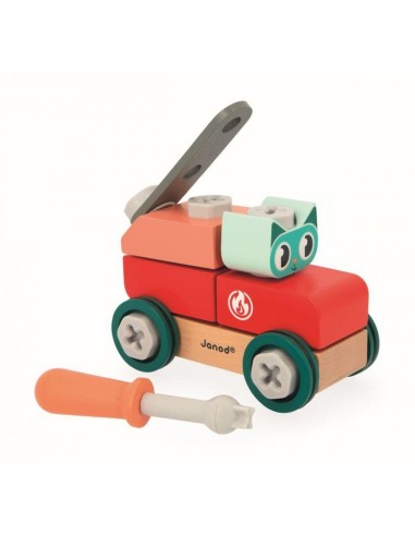 Coche Gato Brico'Kids Janod