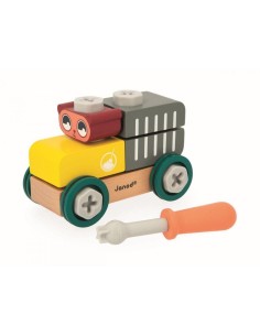 Oso Coche Brico'Kids Janod 2