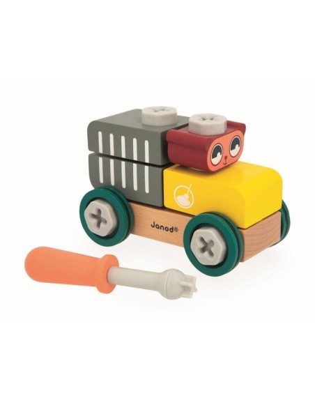 Oso Coche Brico'Kids Janod