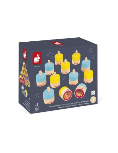 Juego de memoria Auditiva Janod