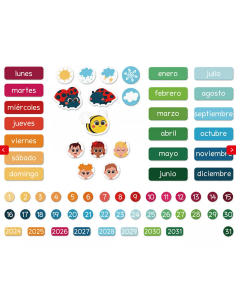 Calendario Magnético Janod 2