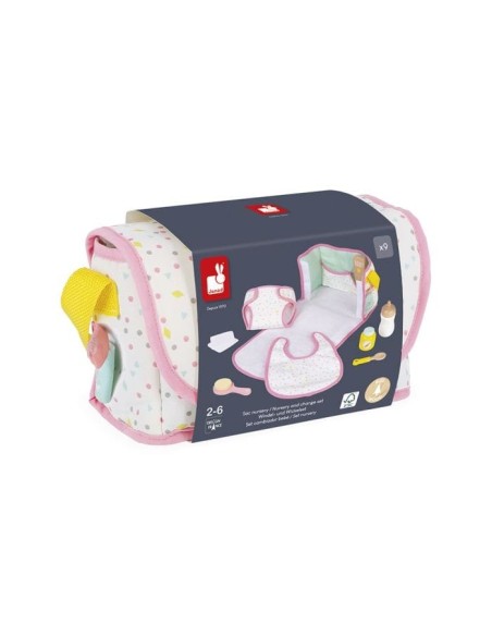 Set cambiador Bebé para muñecos Janod