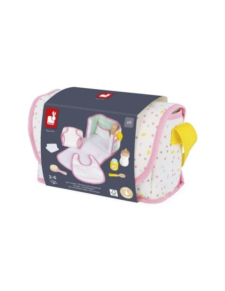 Set cambiador Bebé para muñecos Janod