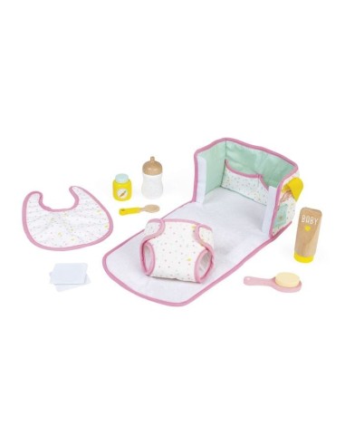 Set cambiador Bebé para muñecos Janod