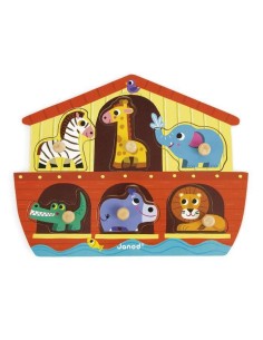 Puzzle encajable Arca de Noe
