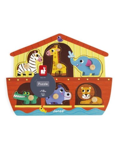 Puzzle encajable Arca de Noe