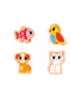 Puzles Evolutivos - Animales De Compañía Janod 2