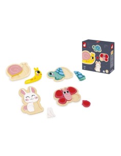 Puzles Evolutivos - Animales De Jardin Janod