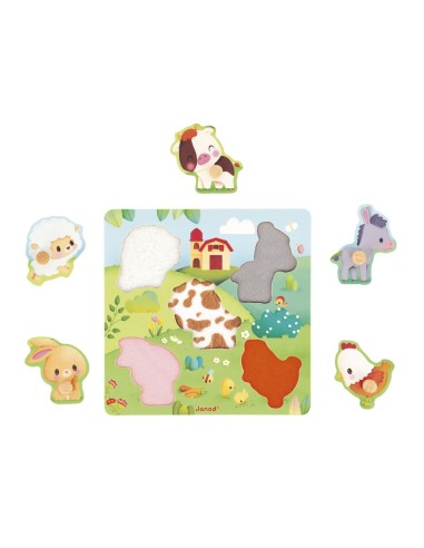 Puzzle con Pinza La Granja Janod