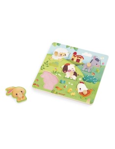 Puzzle con Pinza La Granja Janod