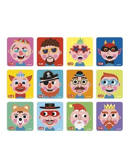 Magneti'Book Crazy Faces Janod