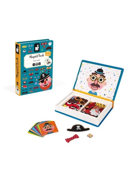 Magneti'Book Crazy Faces Janod