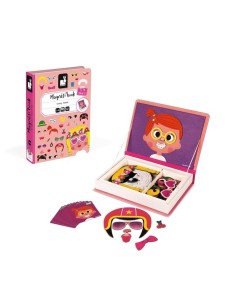 Magneti Book Crazy Faces Janod 2