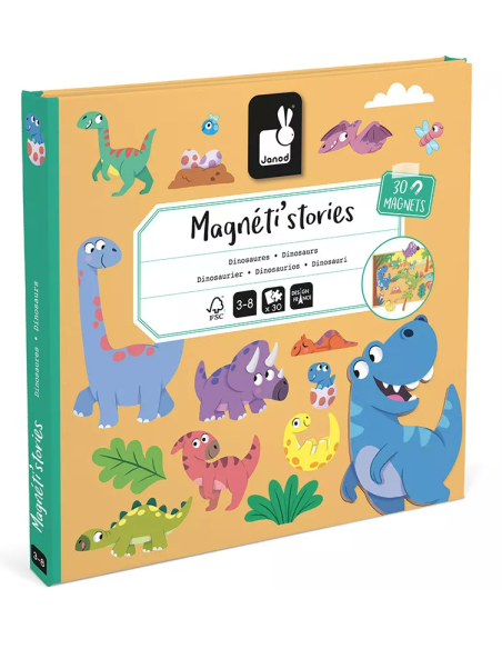 Magnéti'stories Dinosaurios
