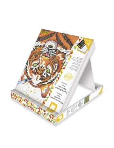 Pinta por números Acuarela Felinos 2