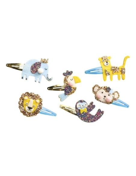 Crea 6 Trabas con Purpurina Animales Exoticos