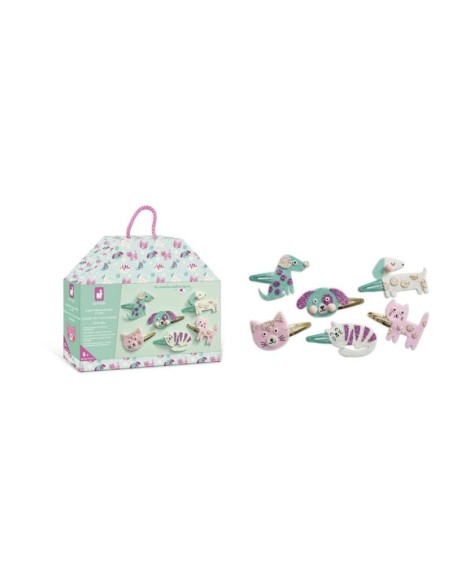 Crea 6 Trabas con Purpurina Animales Pets