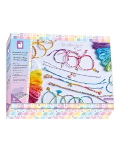 30 pulseras envolventes de arcoíris Janod