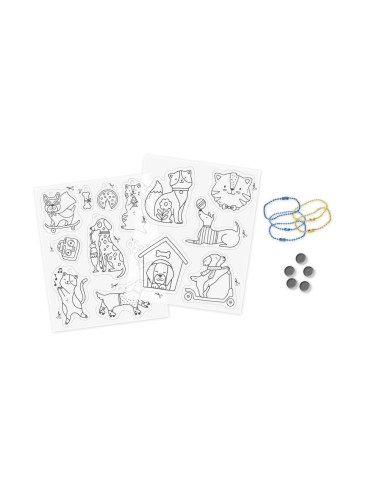 10 decoraciones en plástico mágico Janod