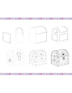 Step by step draw. - 20 modelos fantasía 2