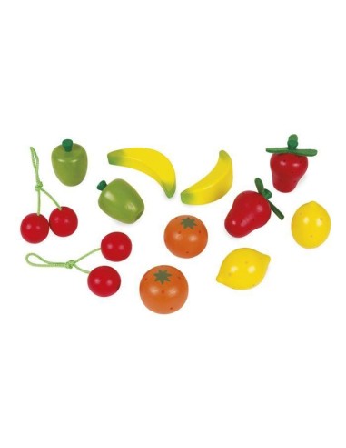 Caja de 12 frutas Janod