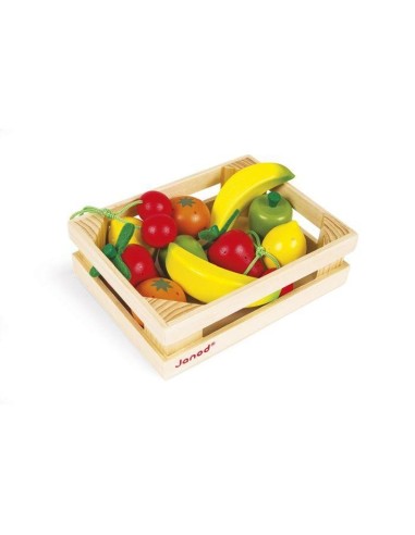 Caja de 12 frutas Janod