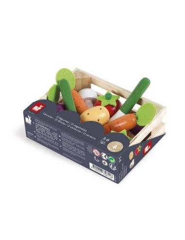 Caja de 12 Verduras Janod