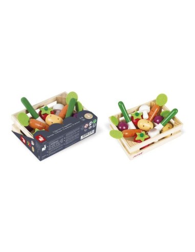 Caja de 12 Verduras Janod
