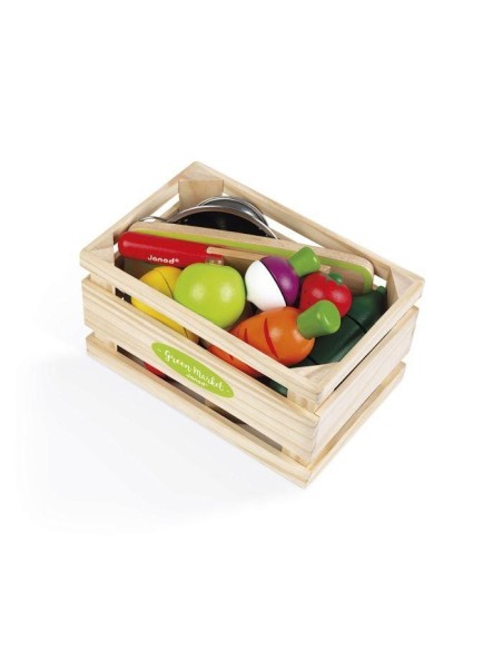 Maxi set de frutas y verduras velcro