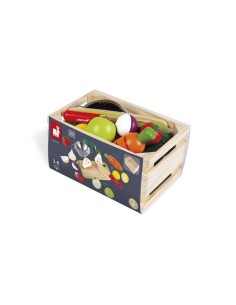 Maxi set de frutas y verduras velcro