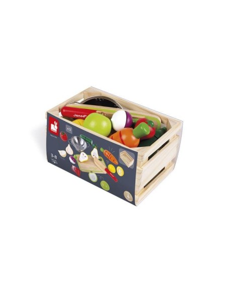 Maxi set de frutas y verduras velcro