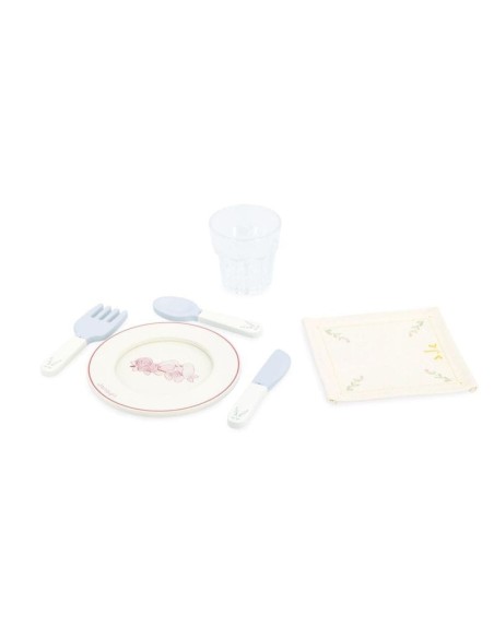 Abuelita alegre - vajilla de juguete en maletín