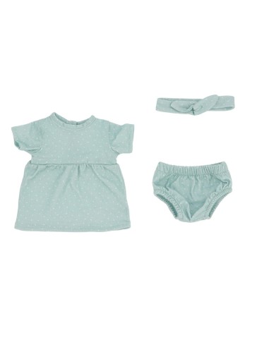 Muñeco Helena con Vestido Sage Dots