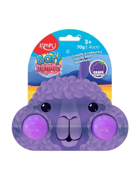 Bomba de Baño Llama Zimpli Kids