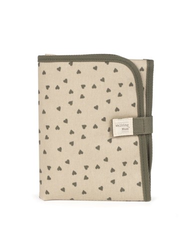 Cambiador Corazones Musgo