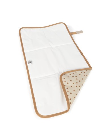 Cambiador Corazones Musgo Canela