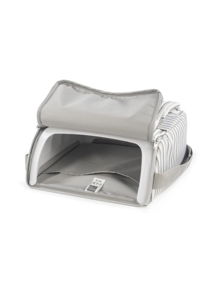 Trona portátil para bebés Botton Rayas