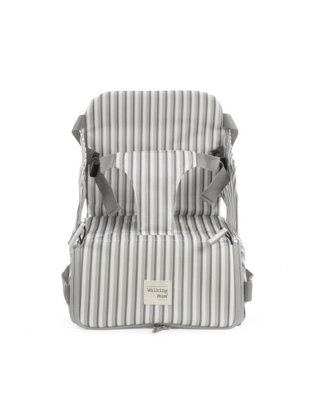 Trona portátil para bebés Botton Rayas