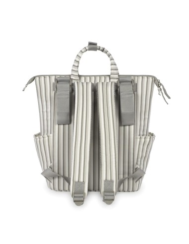 Mochila maternal Botton Rayas