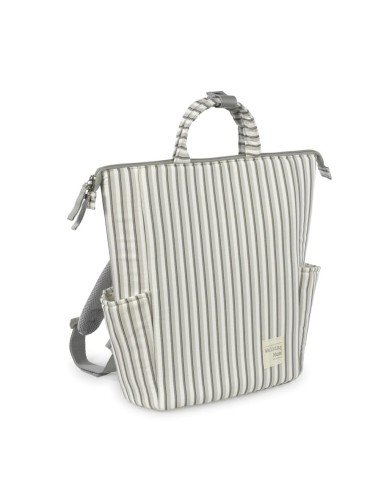 Mochila maternal Botton Rayas