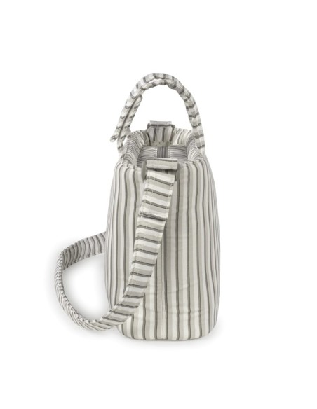 Bolsa Crossbody Botton Rayas