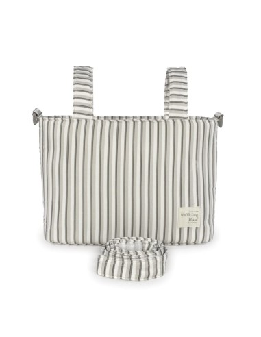 Bolsa Crossbody Botton Rayas