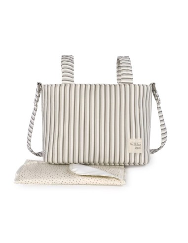 Bolsa Crossbody Botton Rayas