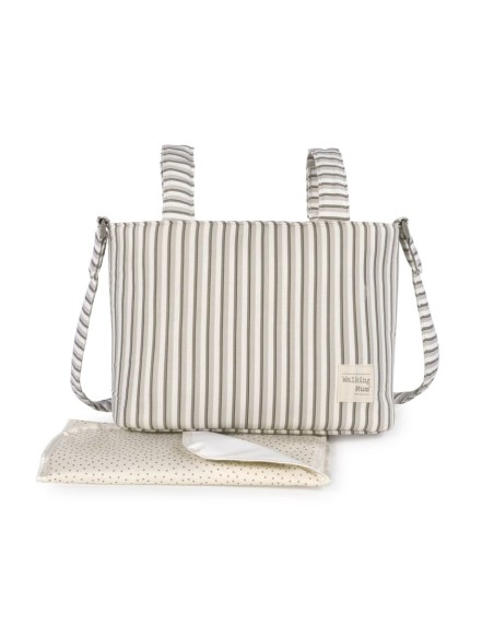 Bolsa Crossbody Botton Rayas