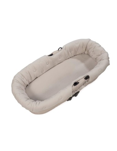 Cubre cuco gomas + sábana ajustable cuco sintra beige