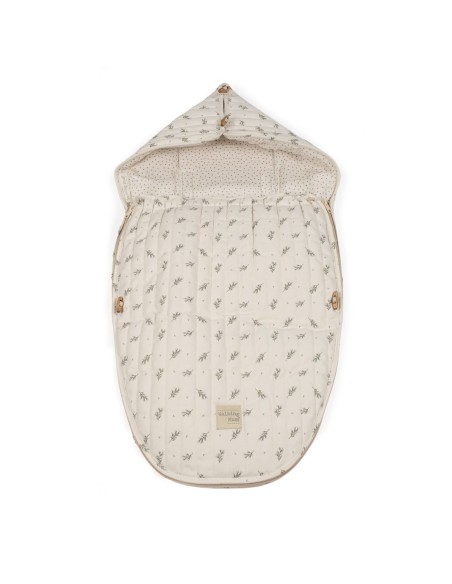 Saco Cuco 2 en 1 Mimosa Entretiempo Verde