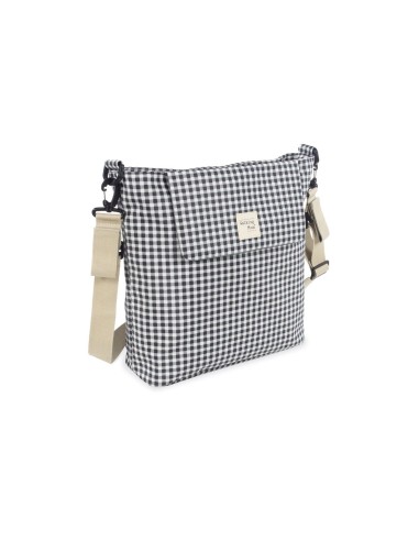 Bolso Canastilla I Love Vichy Negro