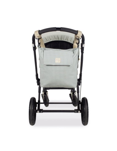 Bolso Canastilla I Love Vichy Verde