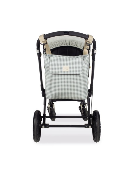 Bolso Canastilla I Love Vichy Verde